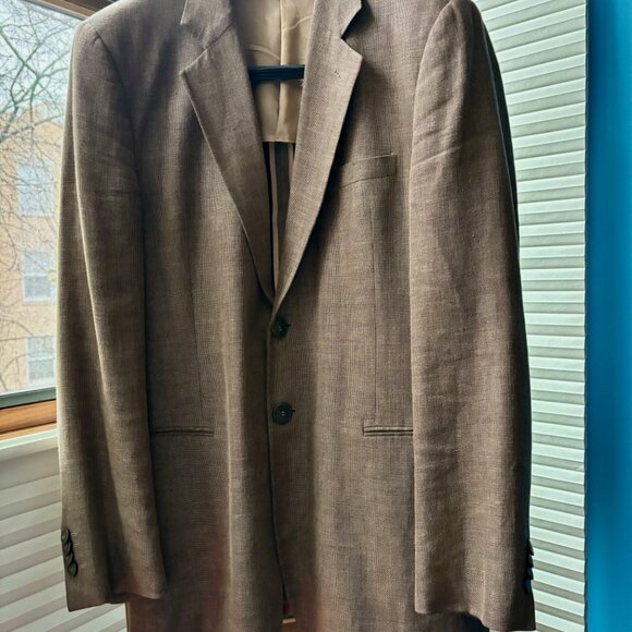 Giorgio Armani Luxury Linen Blazer - Picture 4 of 6